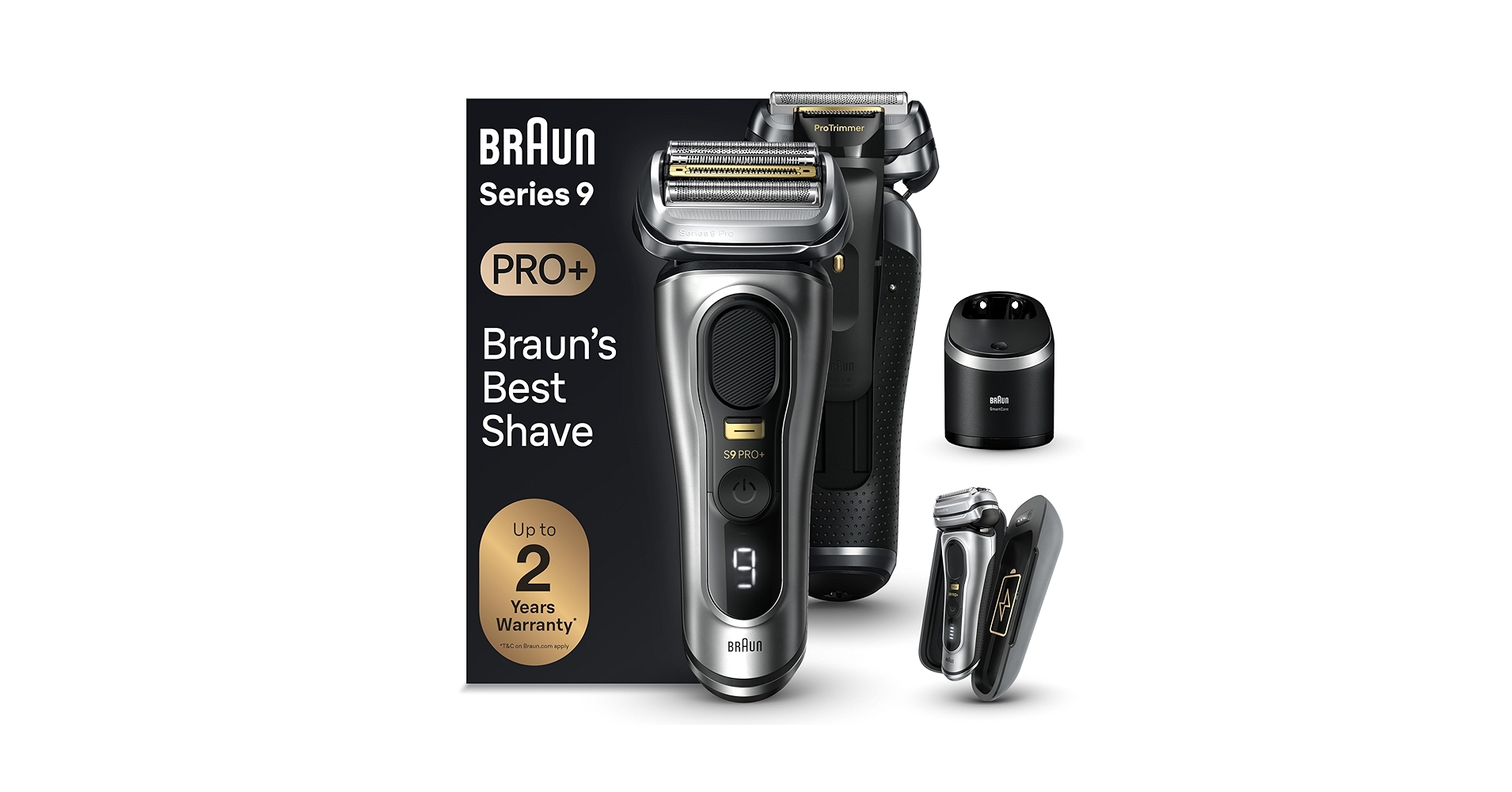 Braun シリーズ9 Pro Braun Series 9 Pro+ 9577cc Electric Shaver with PowerCase