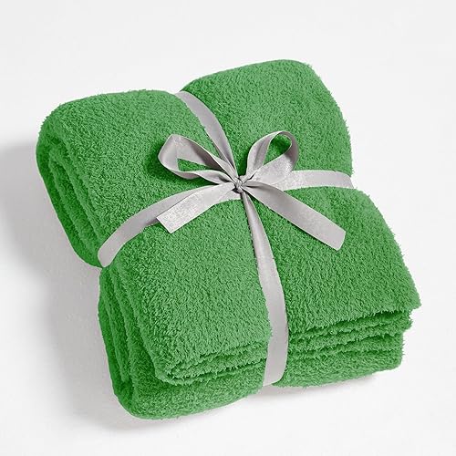 Vista 20 de CYMULA Manta de Punto Súper Suave Tamaño Throw Beige - Ligera Afelpada Esponjosa Mullida Cálida Acogedora Mantas y Throws para Sofá Cama Uso