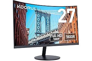 27 inch Curved Computer Monitor
