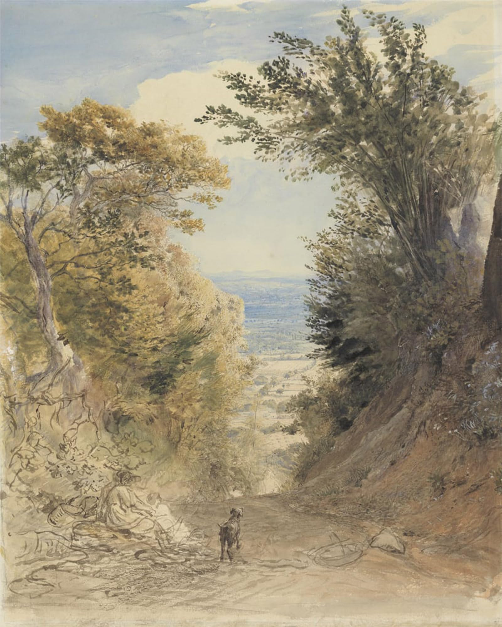 POSTERIIk Vintage Classic Picture Landscape Artwork View by Famous Painter Portrait Canvas Painting for Office Home Decor 60x90cm