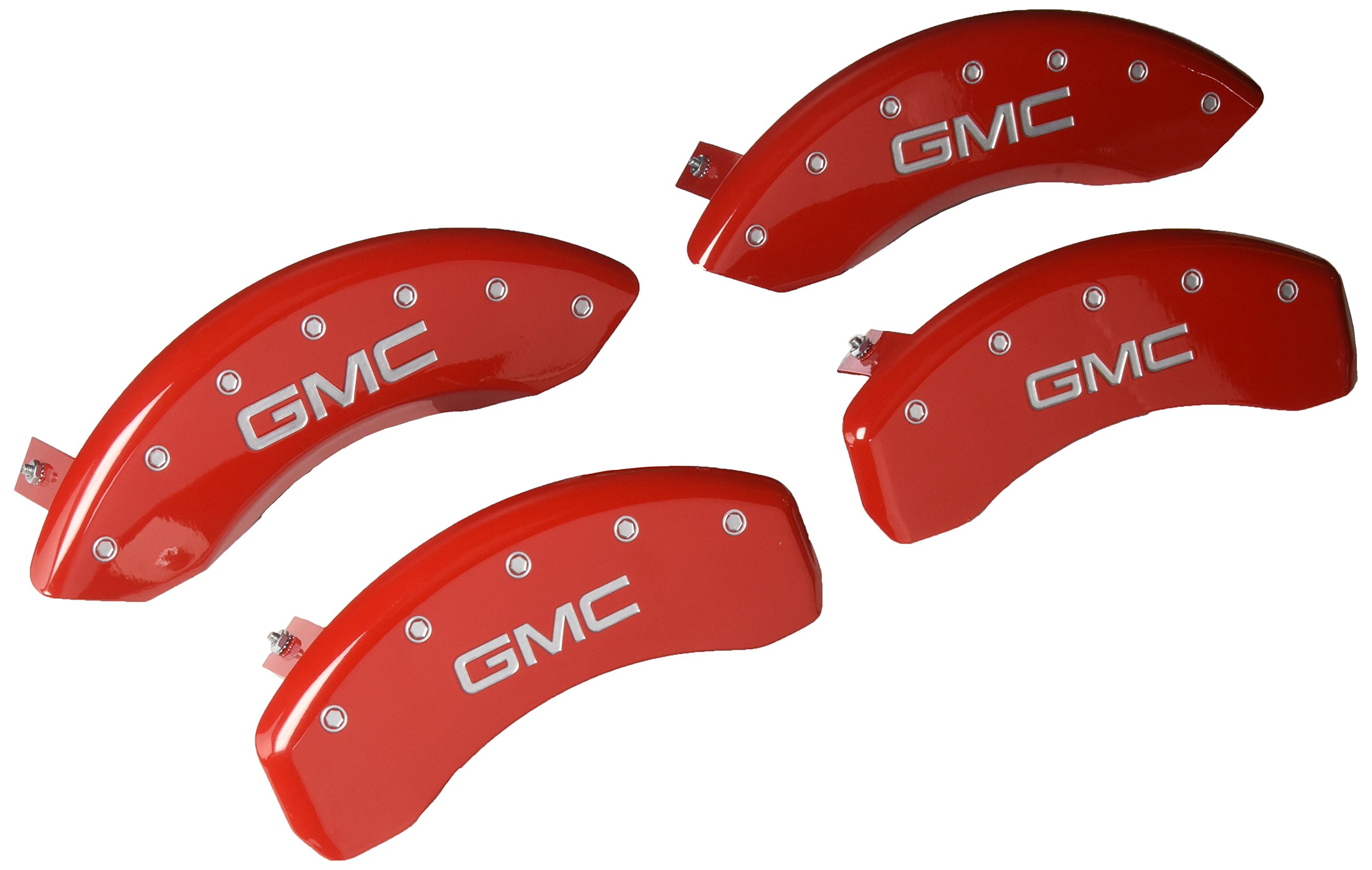 MGP Brake Caliper Covers for 2015-2020 GMC Yukon, 2018-2020 GMC Sierra 1500