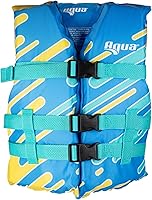 Vista 3 de Oceans 7 US Coast Guard - Chaleco salvavidas para niños, aprobado por la Guardia Costera de EE. UU., 50-90 libras, dispositivo de flotación personal