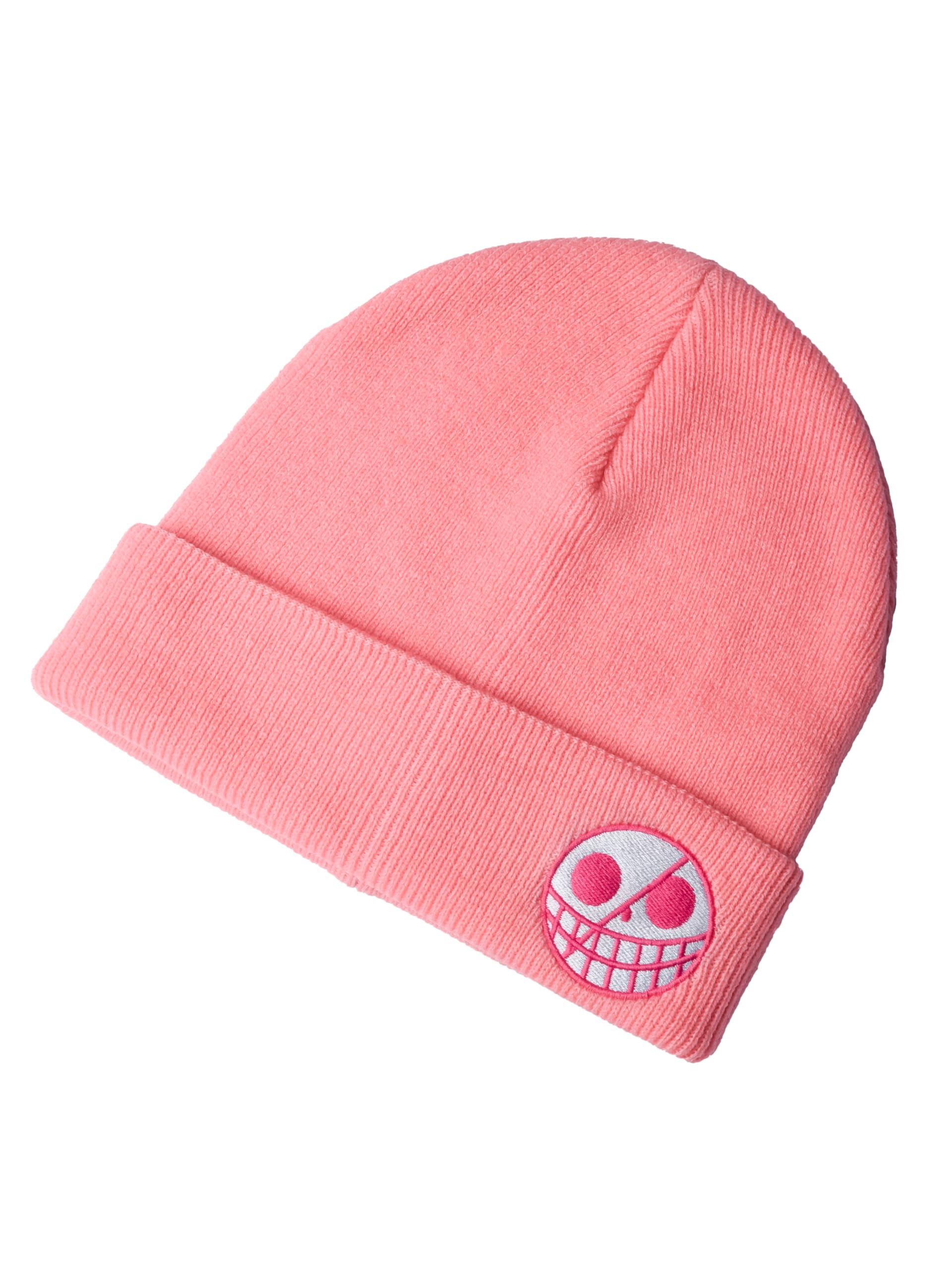 Unisex Anime Embroidered Beanie for Men and Women, Doffy Winter Anime Cap Beanies Pink-image-21