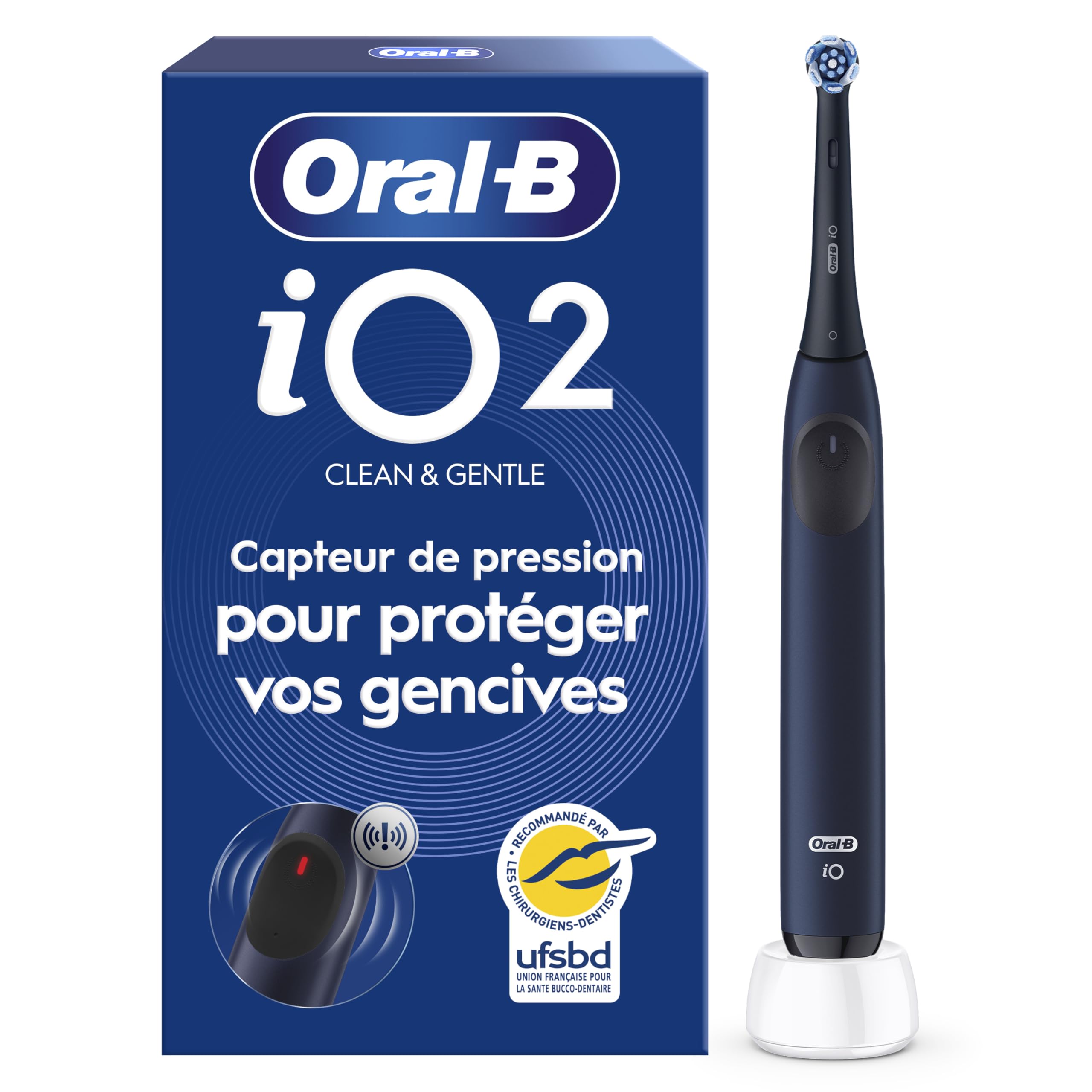 Brosse à dents électrique Oral-B Pro 3 avec contrôle de la pression pour protéger les gencives