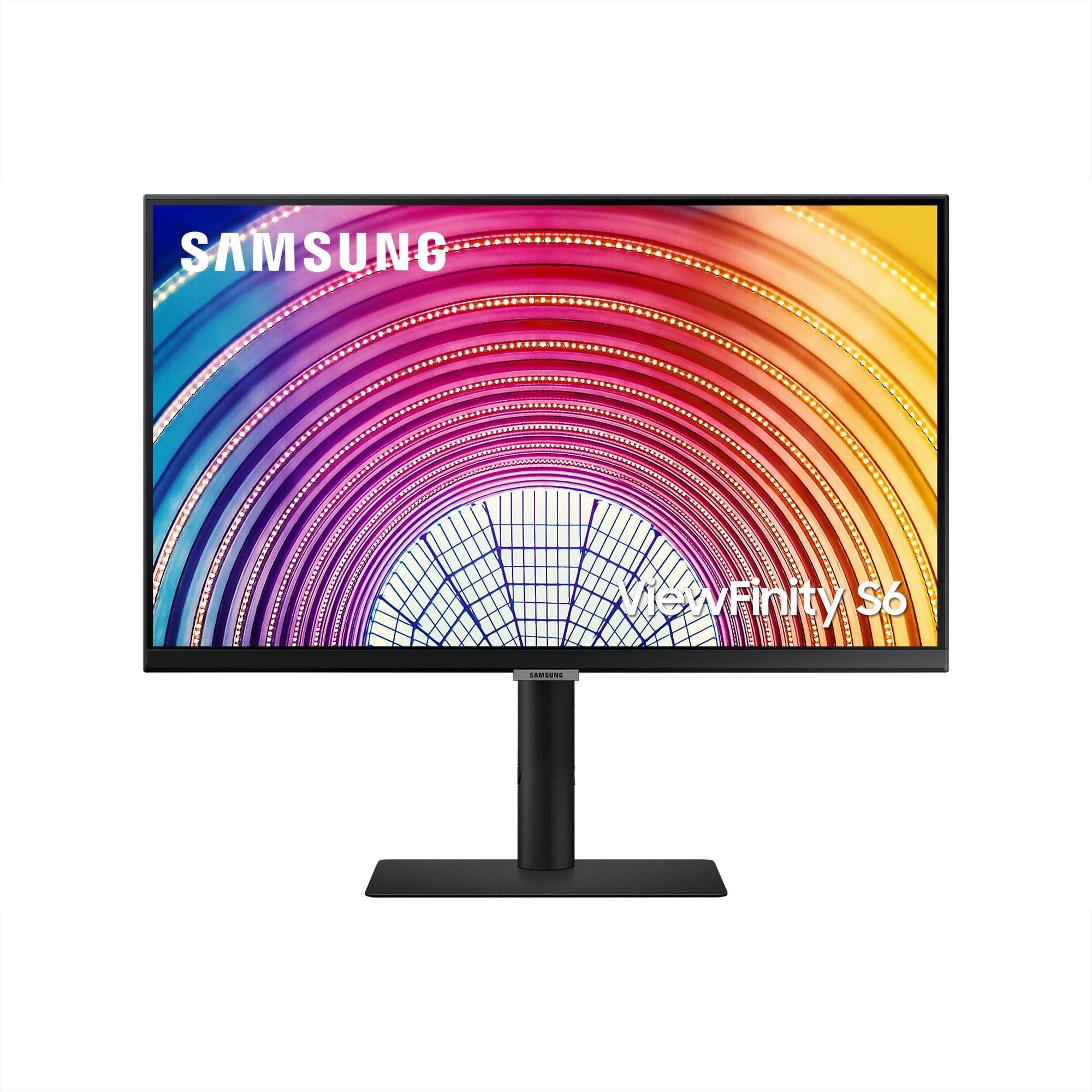 LS24A600NAUXXU 24" S60A QHD ViewFinity Monitor - 2560x1440, IPS, Displayport, HDMI, USB Hub, Height Adjust