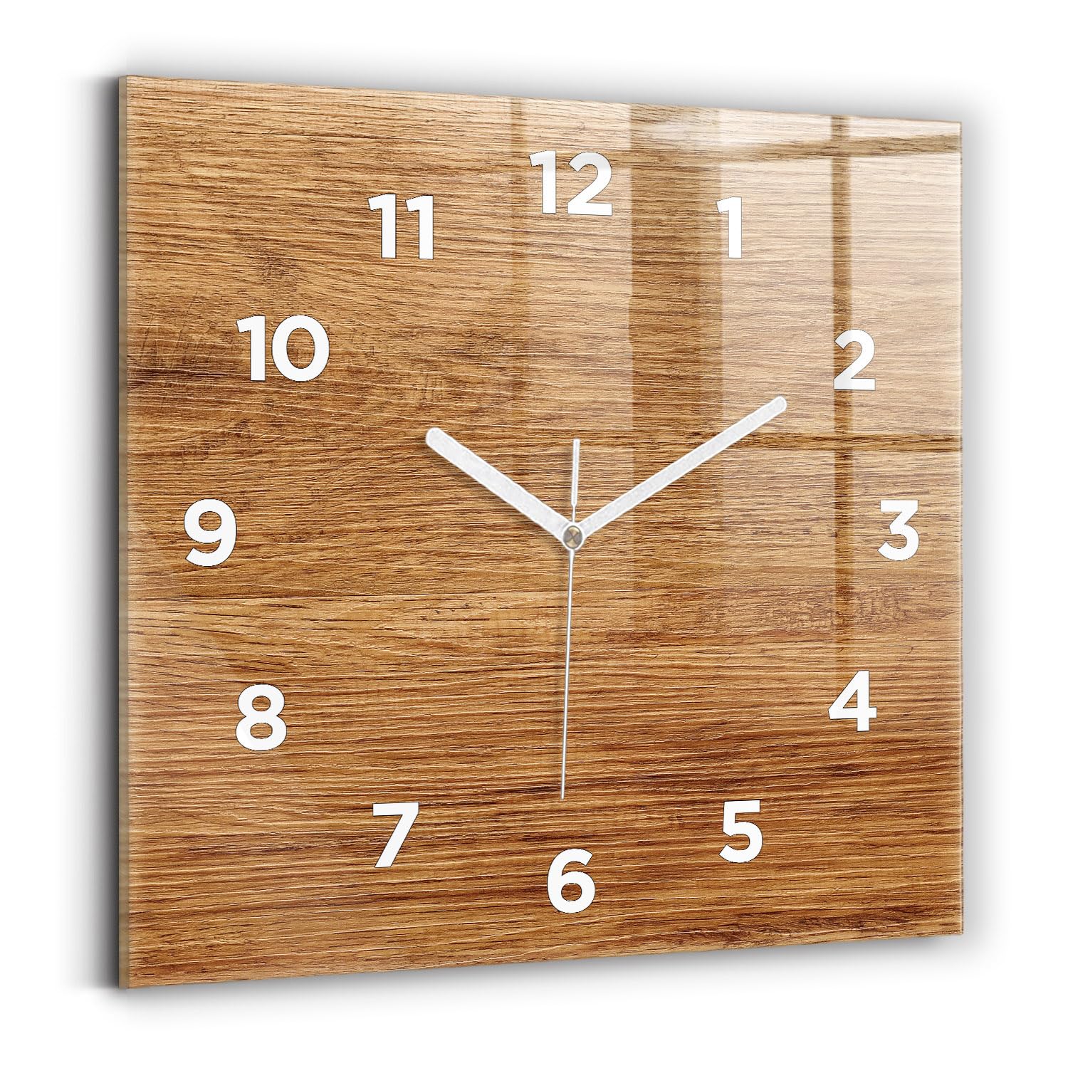 Horloge murale silencieuse au mécanisme de qualité supérieure pour une chambre sereine