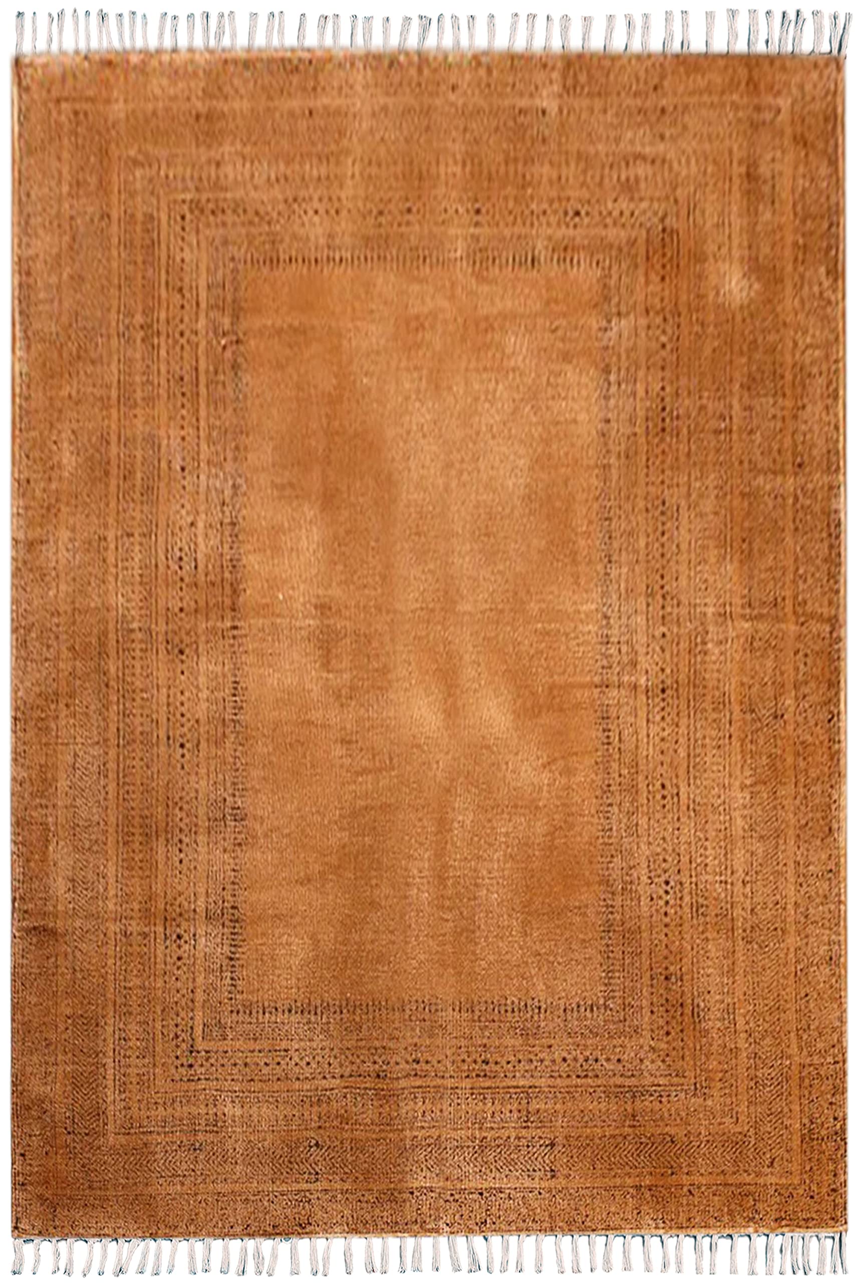 Tapis Kilim artisanat authentique coton imprimé main salon 120x450