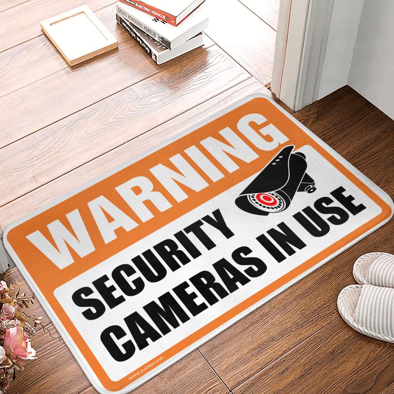 Sol glissant en cuisine ? Ce tapis Welcome 40 x 60 cm protège et décore votre sol
