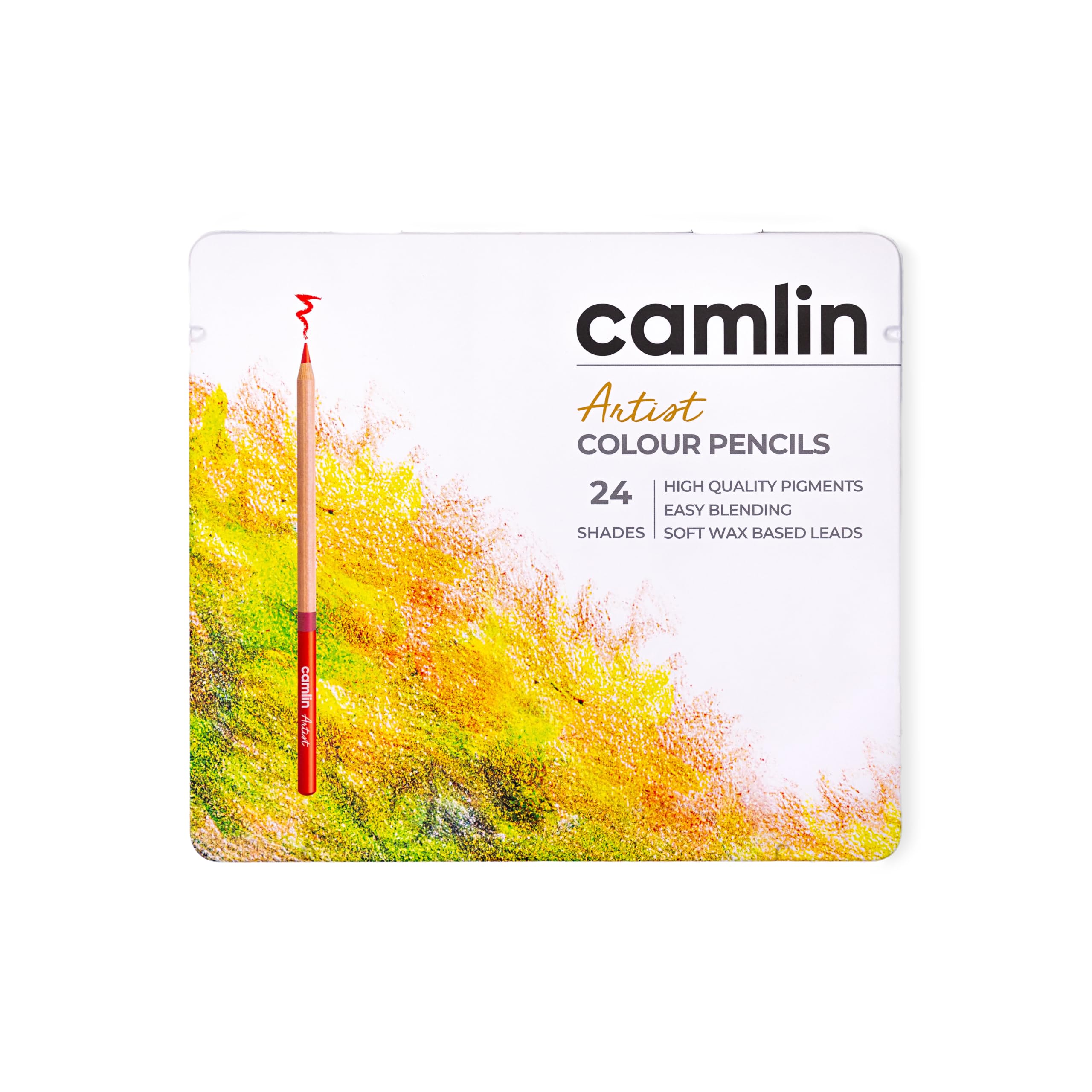 Camlin Artist colour pencils - 24 shades-image-2