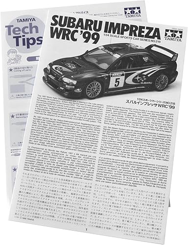 Miniatura 9 de Tamiya - 24218 - Modelo - Subaru Impreza WRC 99 - Escala 1:24