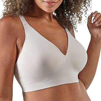 Bali Womens Wireless Bra, Comfort Revolution Modern Seamless Bras for Women, Flex-to-fit, Comfortable, Adjustable