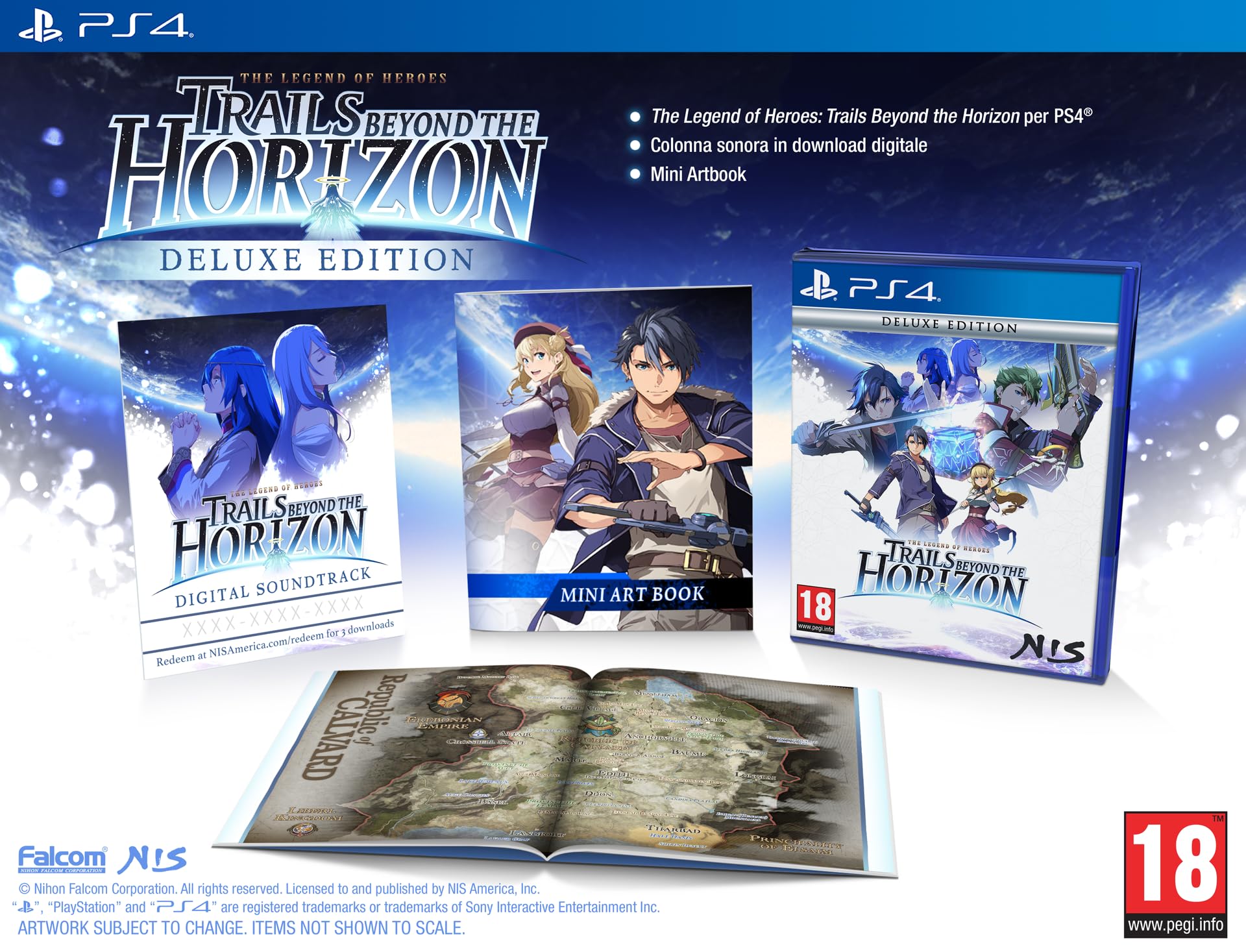 The Legend of Heroes: Trails beyond the Horizon - Deluxe Edition (PS4) (ITALIAN) - 3