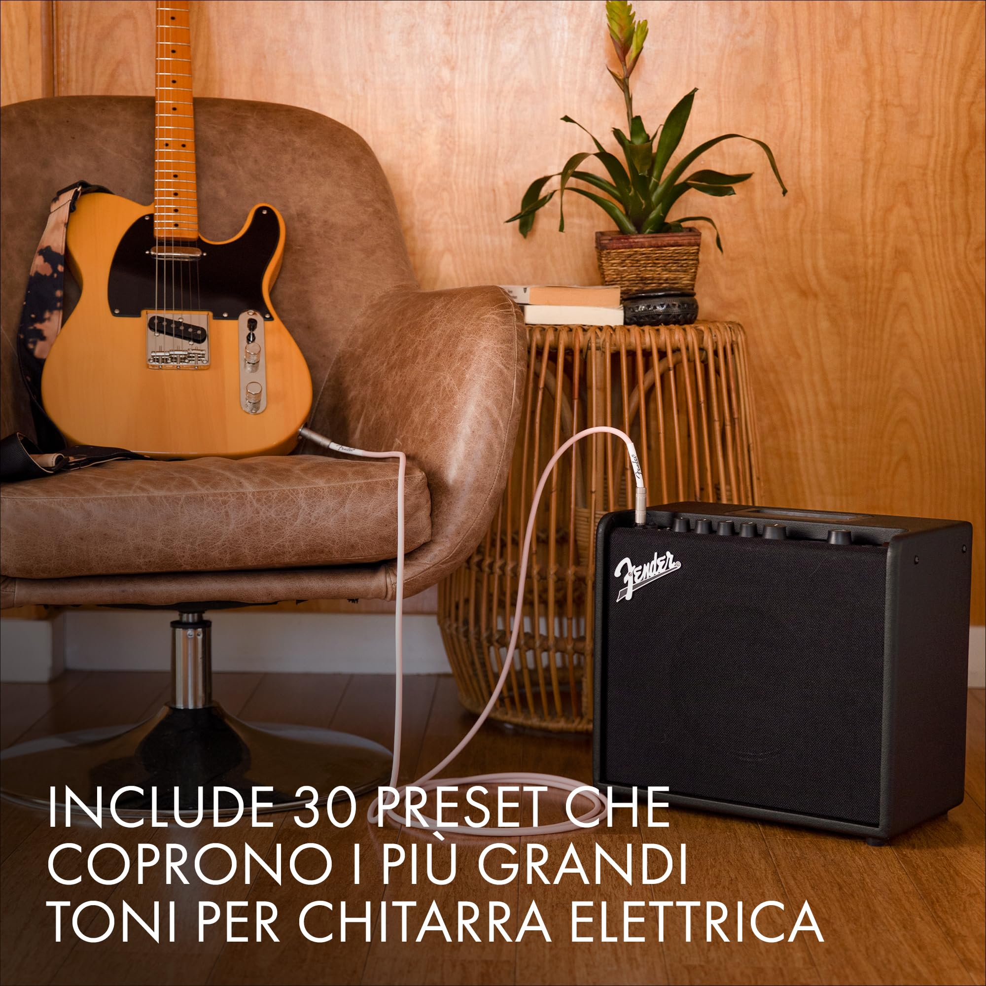 Fender Mustang LT 25 Amplificatore Combo per Chitarra Elettrica, 25W, Nero
