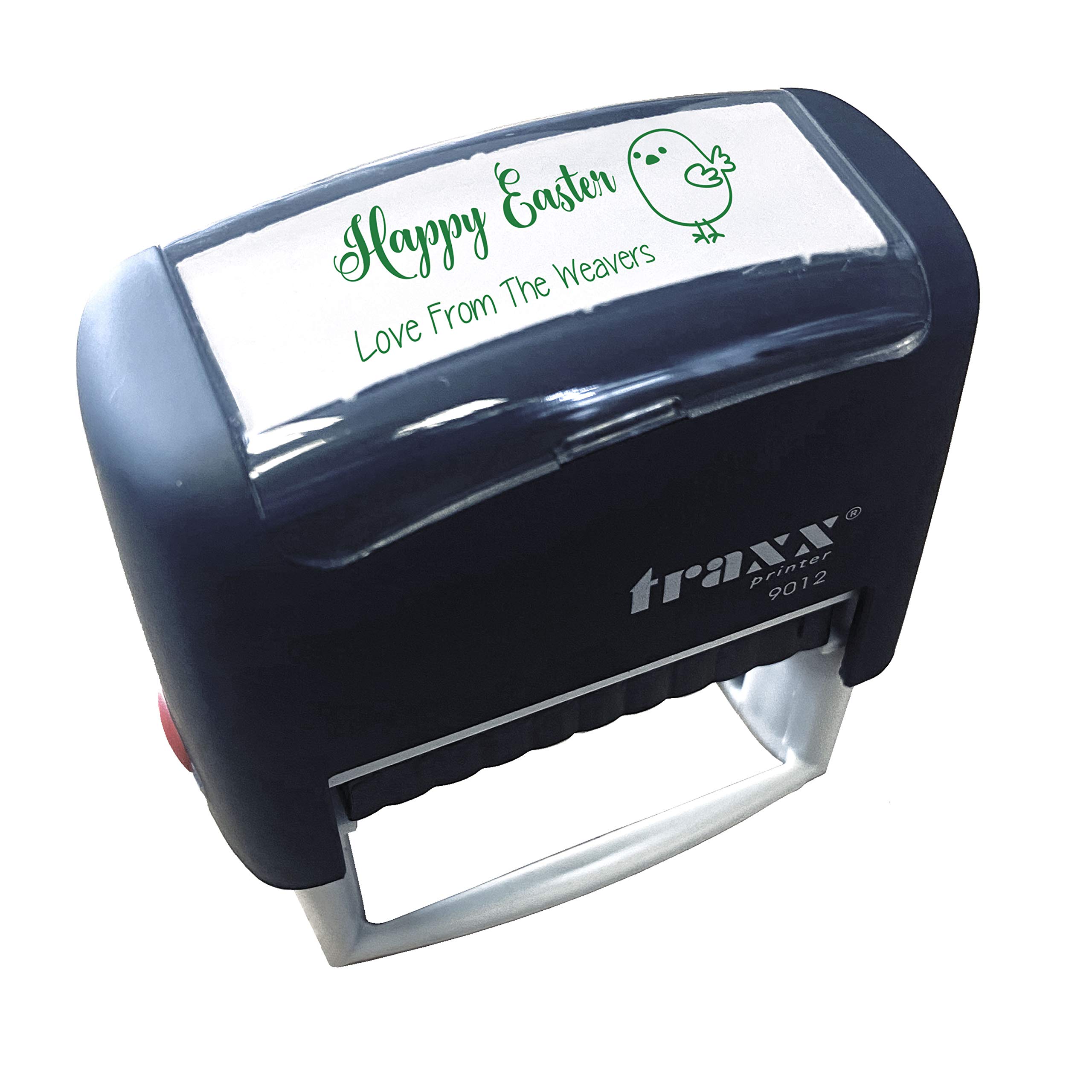 Traxx 9012 Personalised Easter Self Inking Rubber Stamp