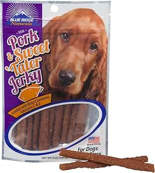 Blue Ridge Naturals Real Pork & Sweet Tater Jerky Dog Treats product image