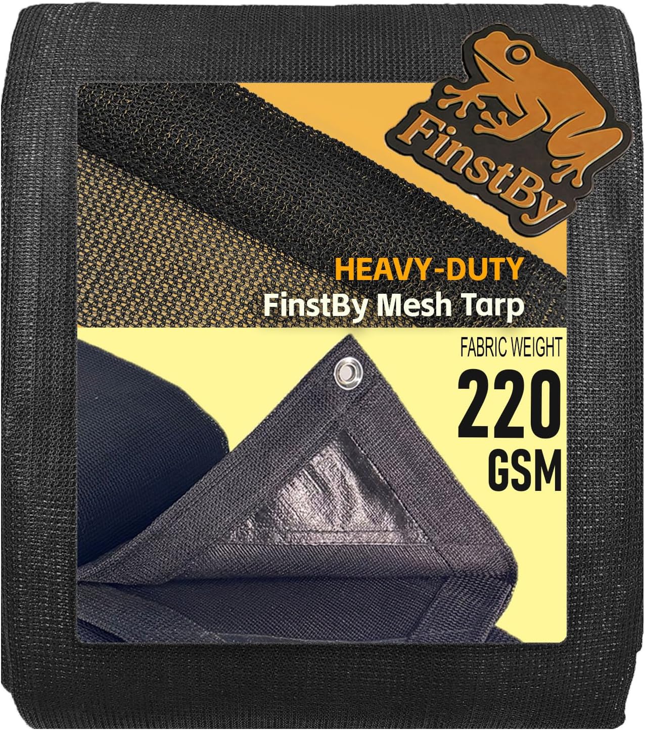 70% Black Shade Cloth 10x20 ftHeavy Duty Mesh Tarp with Grommets Weather-Resistant Sun Shade Netting for Dump Trucks Pergola Greenhouse Chicken Coop Patio Plants Growing Outdoor Protection