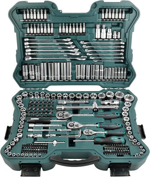 Brüder Mannesmann M98430 hylsnyckelsats 215 delar