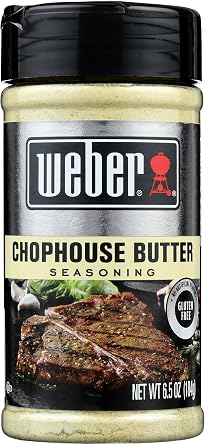 Weber Chophouse Butter Seasoning, 6.5 Ounce Shaker