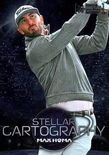 Max Homa Stellar Cartography Special Insert Metal Universe Collectible Golf Card- 2024 Skybox Metal Universe Golf Card #150