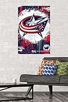 Vista 2 de Trends International NHL Columbus Blue Jackets - Póster de pared con logotipo Maximalist 23