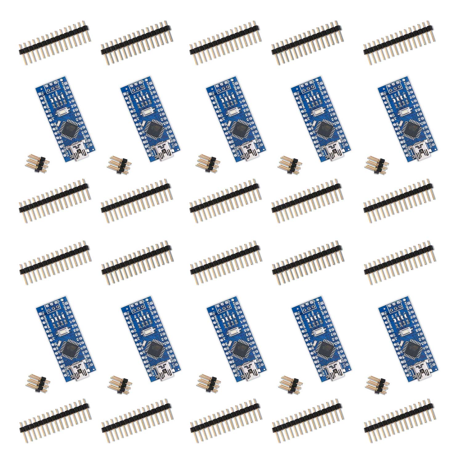 FTCBlock Arduino pro Mini Nano V3.0 ATmega328P 5V 16M Microcontroller ...