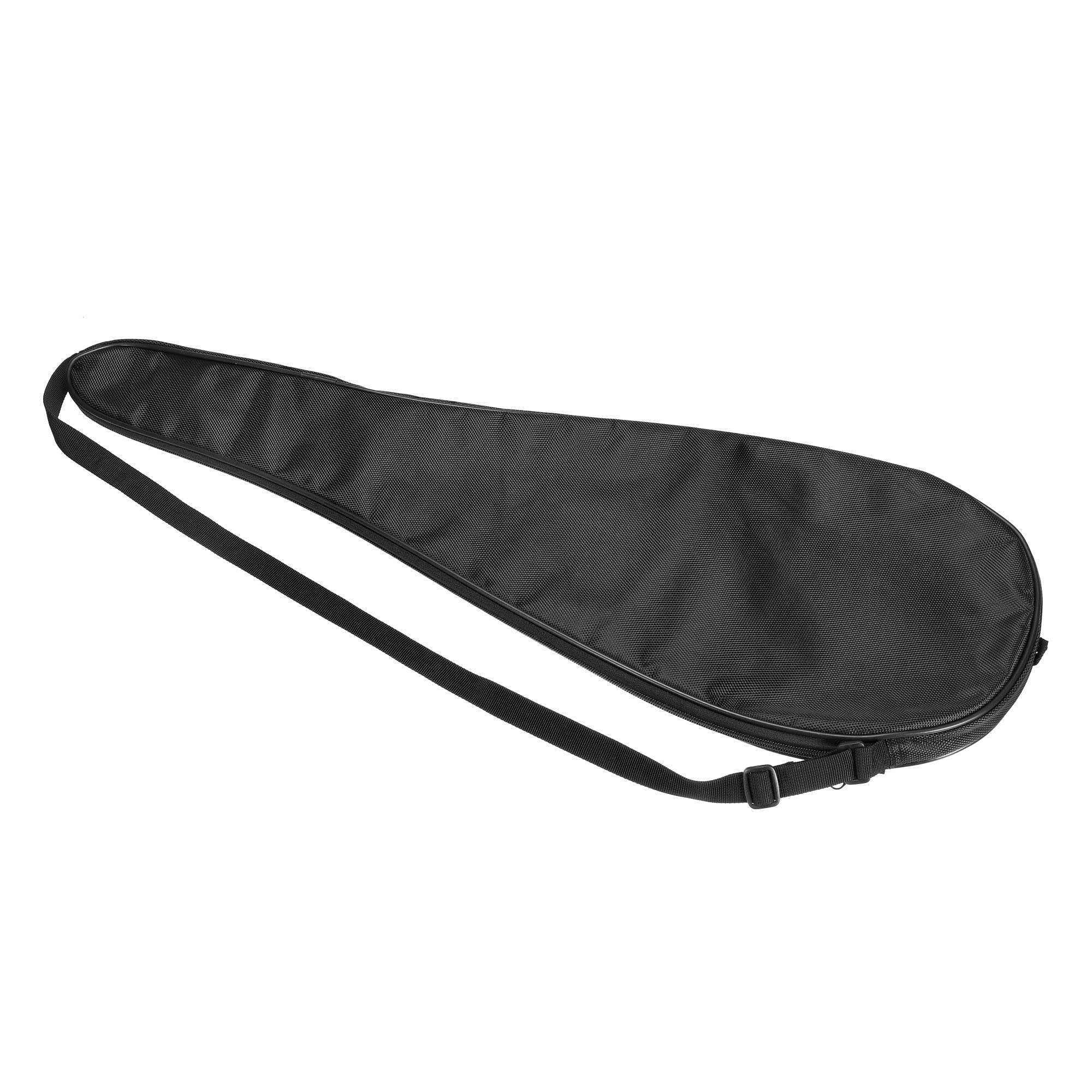 PATIKIL Badminton Racquet Cover, Lightweight Padded Single Racquet Bag Racket Carrying Case, Black