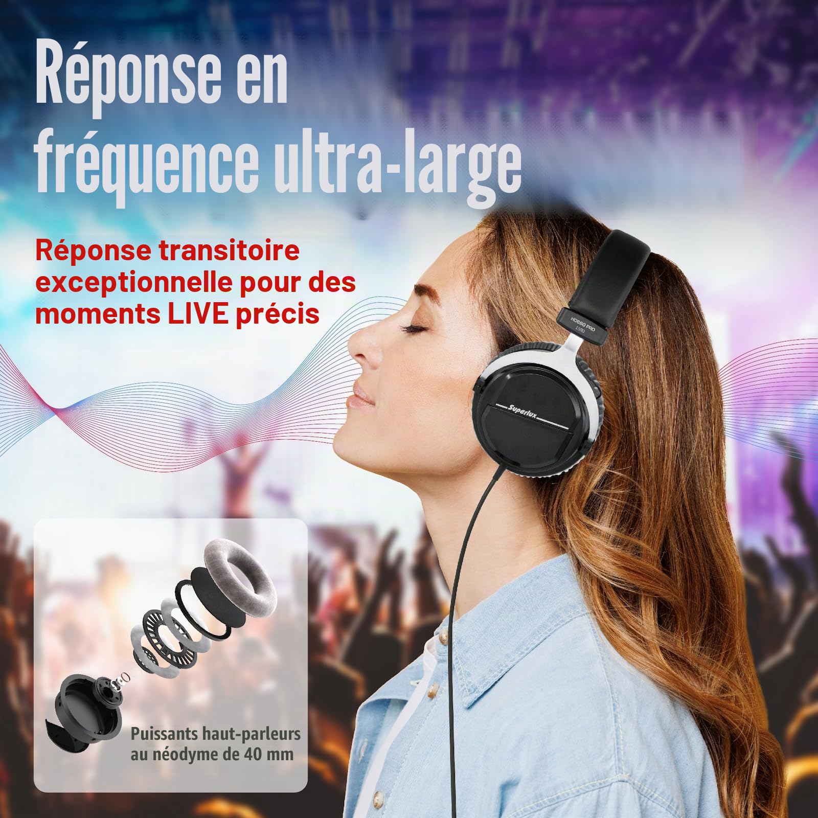 Superlux HD-660 Pro 32 Ohms