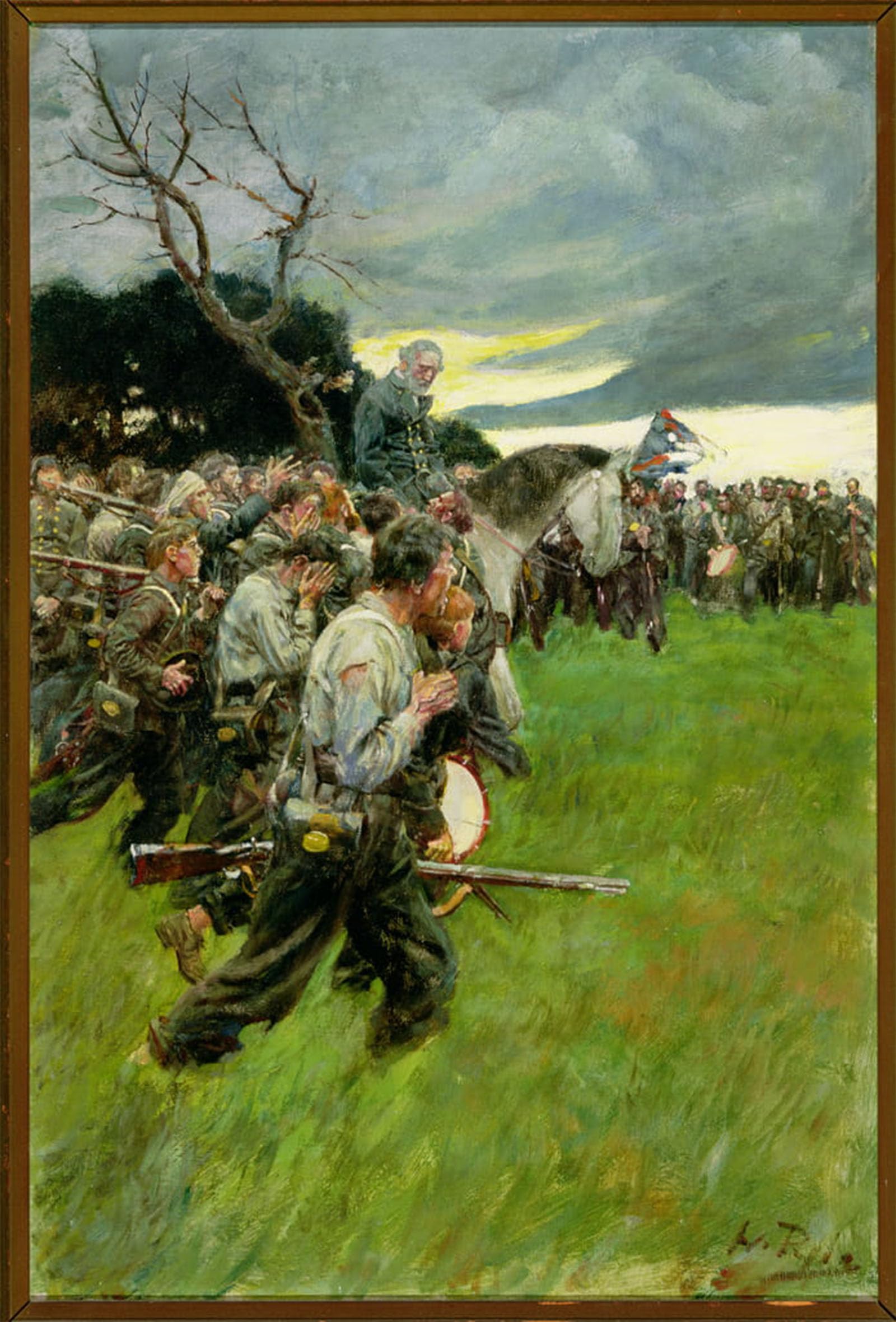 Artxlxxbn No Frame Famous Painting Art Wall Decor Abstract Art Picture His Broke Up And Followed Him Weeping And Sobbing By Howard Pyle Animal Pictures For Home Decor 60X90cm