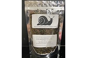 ABF AQUATIC FRESHWATER SNAIL FOOD MIX #2 WITH CALCIUM-HEAT SEALED FOR FRESHNESS...