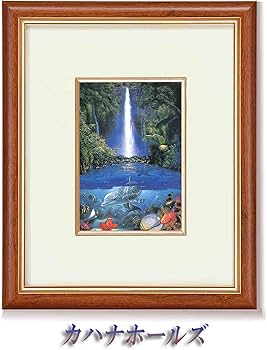 Amazon.co.jp: 太田アート ラッセンDX絵画額 3009840・カハナホールズ