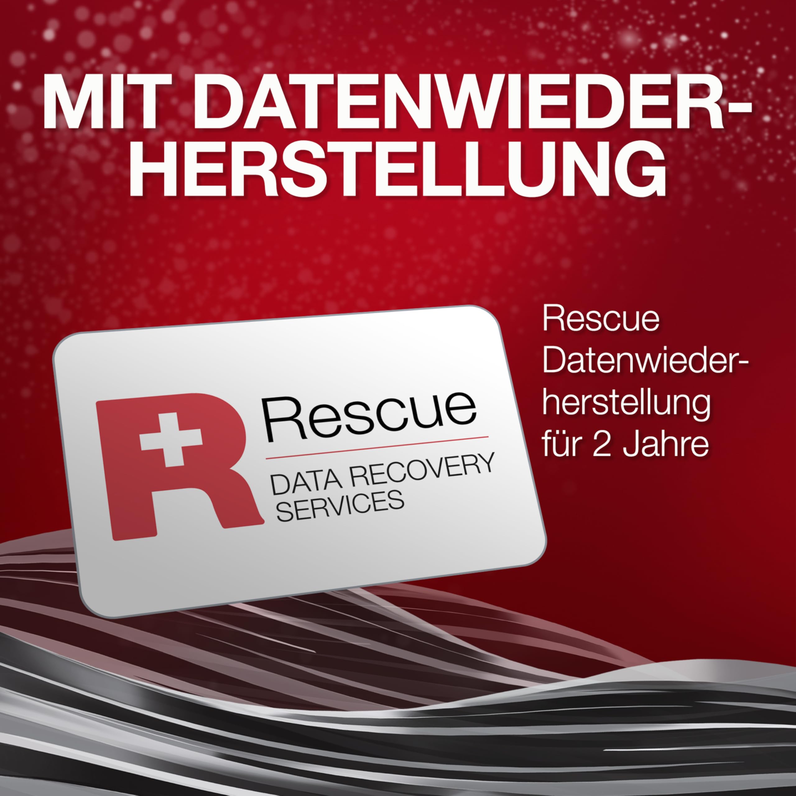 Seagate IronWolf 6 TB interne Festplatte NAS HDD, 3.5", 5400 U/Min, 256 MB Cache, SATA 6 Gb/s, silber, Data Rescue Services (ST6000VN006)