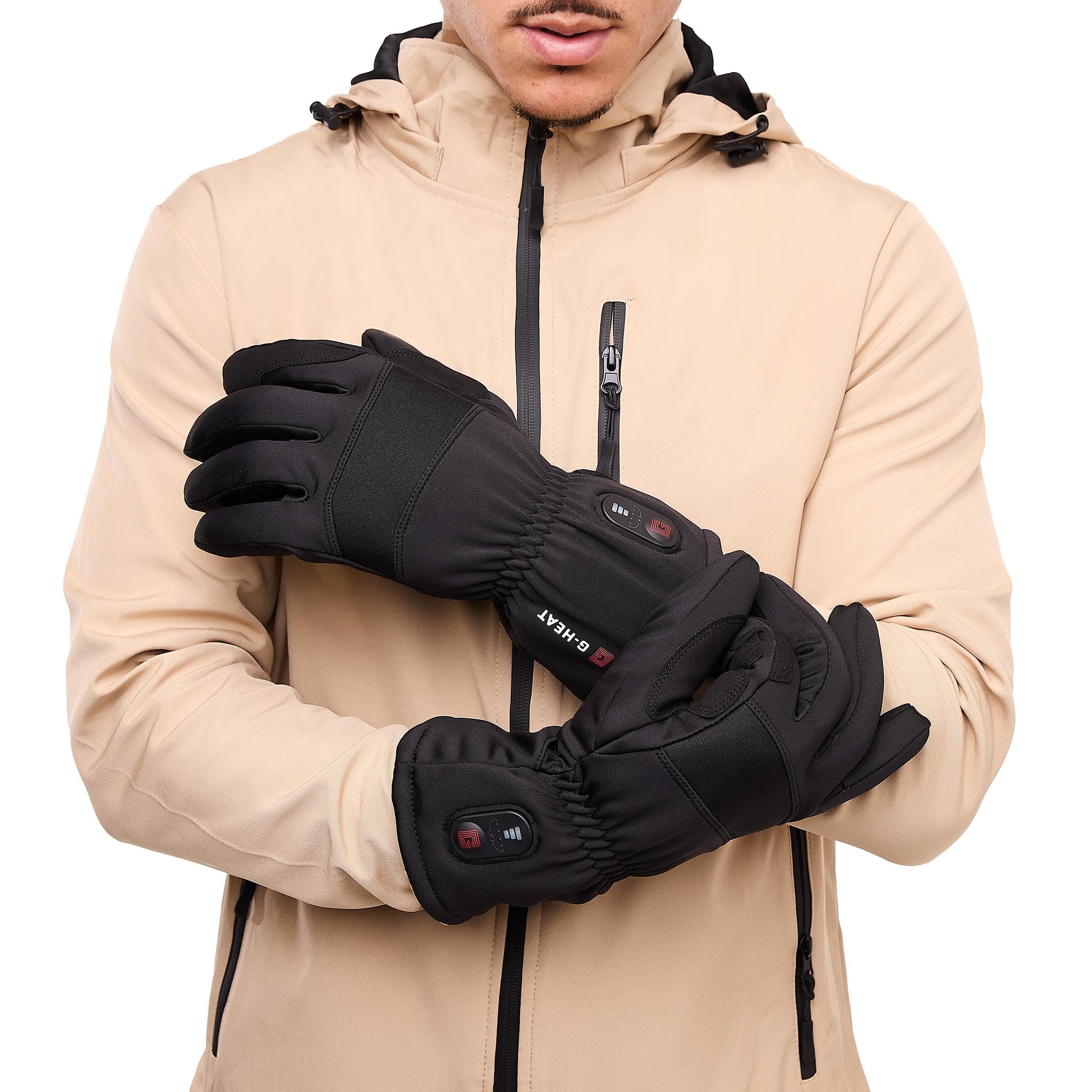 G-HEAT – Comfort+ Beheizbare Handschuhe – Wiederaufladbar, Unisex, Touchscreen-kompatible, Wasserabweisend & rutschfest – Handwärmer für Outdoor