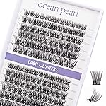Lash Clusters 144 Pcs Individual Lashes DIY Lash Extensions 10-16mm Length Soft Natural False Eyelashes Thin Band Eyelash Extensions for Makeup at Home - OP01
