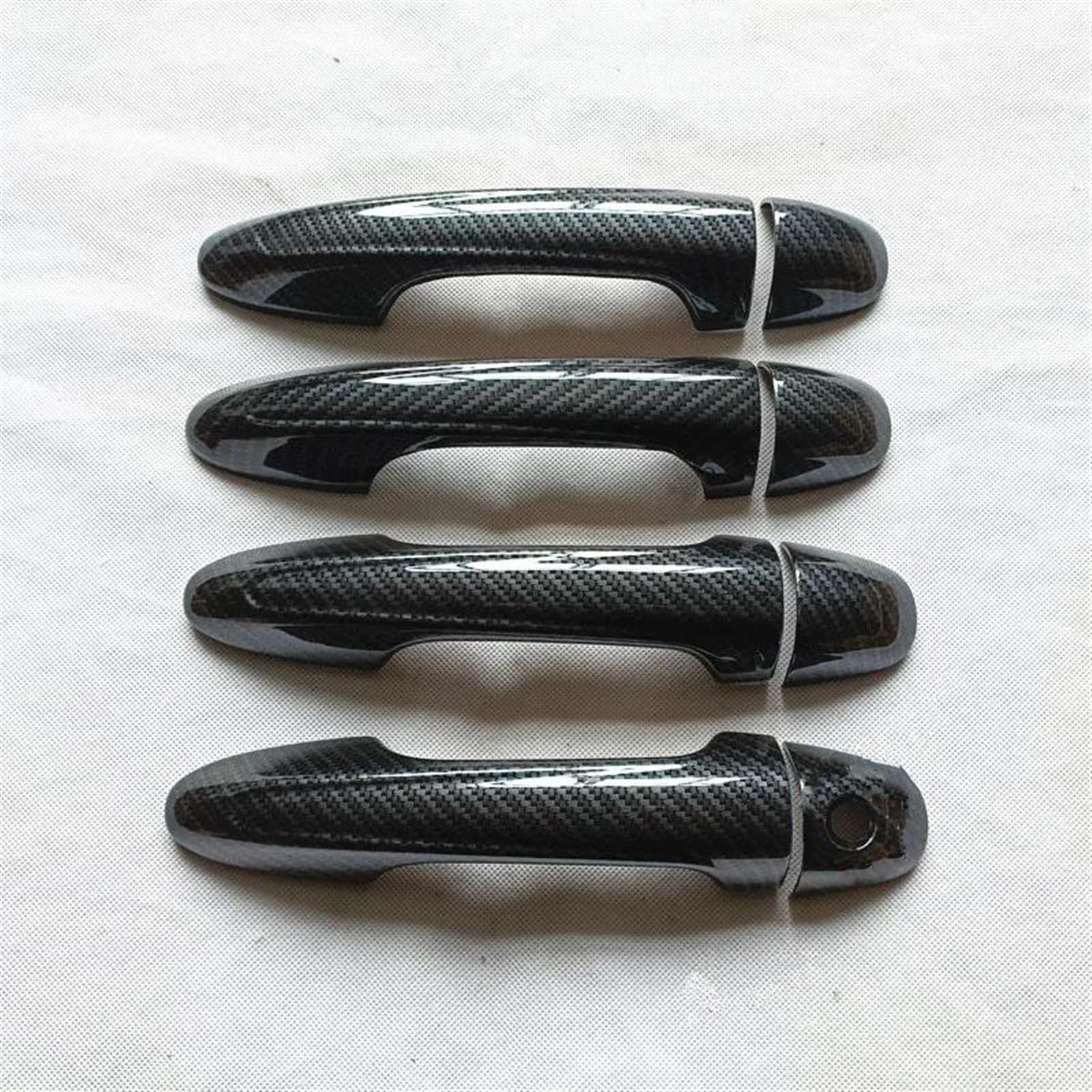 CSSPDM Accessories Car Door Handle Cover for Toyota for Hilux for Revo for Rocco 2016-2023 Trim Plastic Imitation(B)