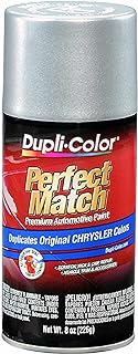 Dupli-Color EBCC0410 Perfect Match Automotive Spray Paint – Chrysler Bright Silver Metallic, PS2 – 8 oz. Aerosol Can
