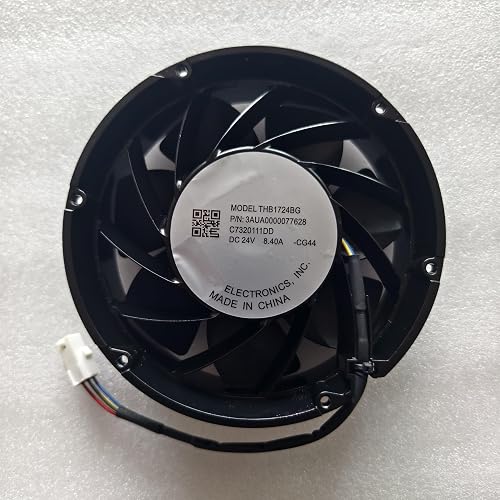 DC12V 160mA 4-wire 172x172x51mm 172mm All-Metal High Tempera