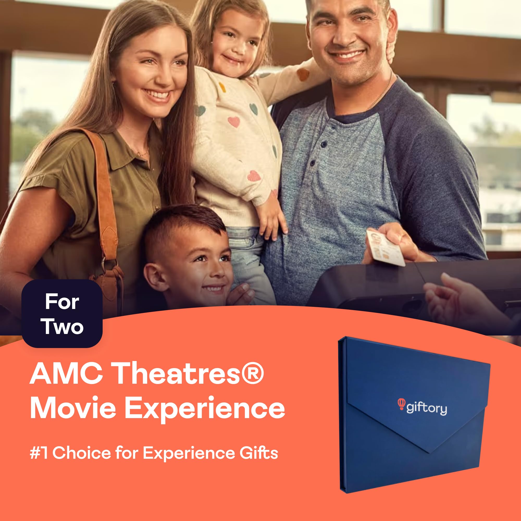 Amazon.com: Giftory AMC Movie Night Gift for 2 (Excludes NY, NJ, CA) -  Movie Tickets, Drinks & Popcorn - Experience Gift Box for Couples - Perfect  for Birthdays, Anniversaries - 600+ Locations : Grocery & Gourmet Food