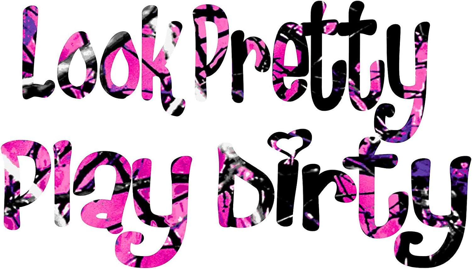 Look Pretty Hot Pink Camo