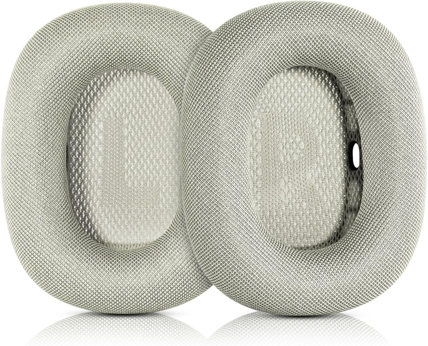 Ear Pads Replacement for Airpods Max Over-Ear Headphones, Durable Mesh Fabric Earpads Cushions with Memory Foam and Magnet,Closer to The Original(Green)