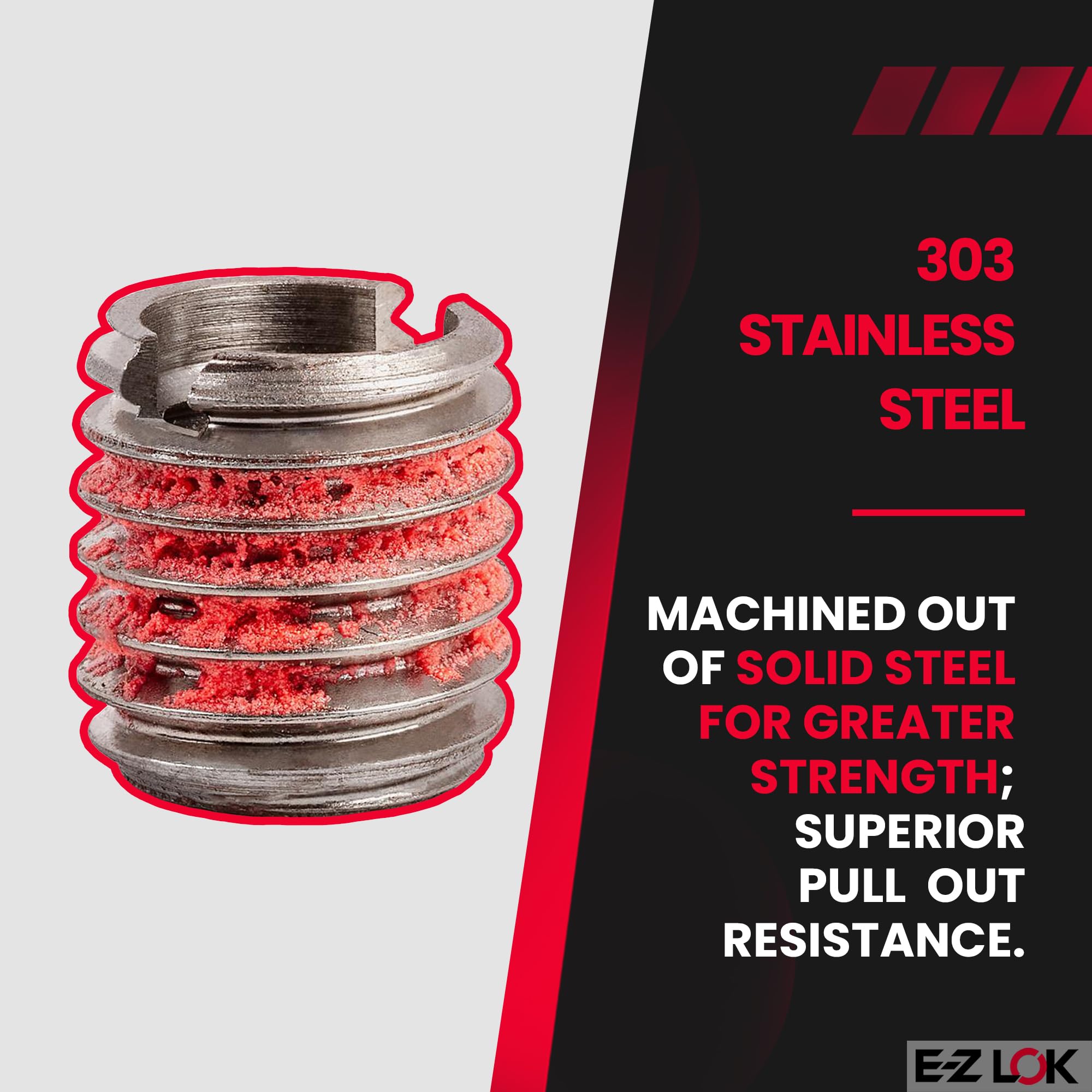 E-Z LOK Thread Inserts - Strong & Self-Locking -3