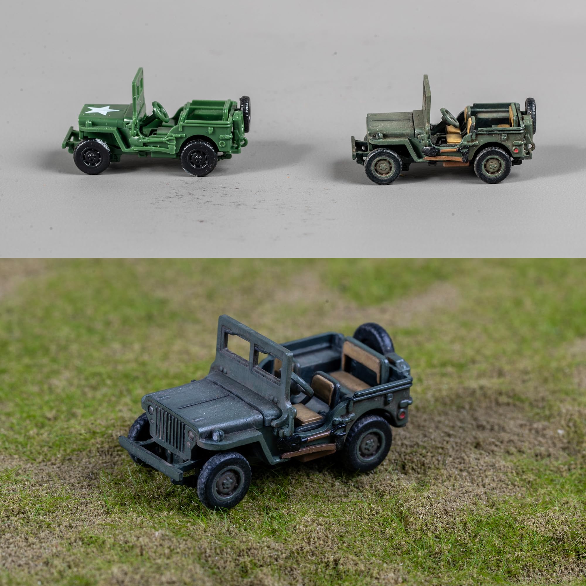 WILLYS JEEP 1/6サイズ　ジープ　フィギュア付き G.I. jOE Willys Jeep 1/6スケール 1/6 Scale Willys Jeep │ U.S 1/4