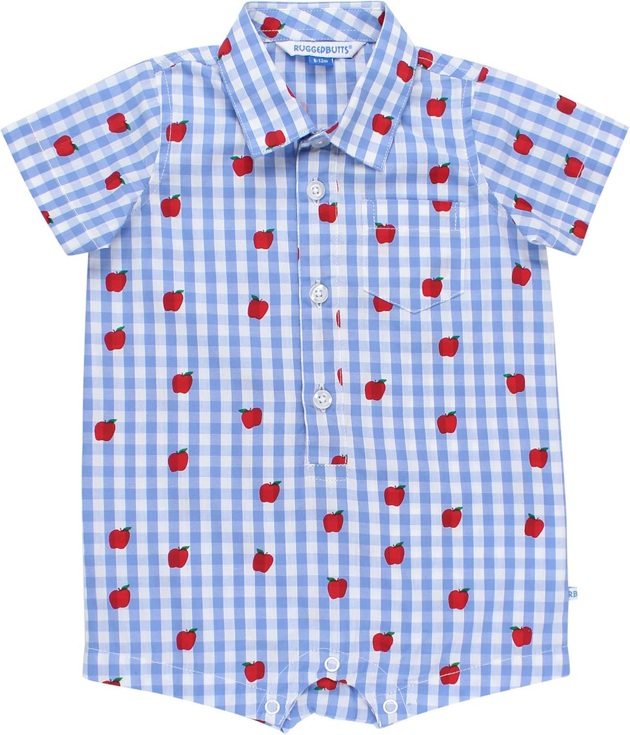 RUGGEDBUTTS® Baby/Toddler Boys Jon Jon Romper One-Piece Overall Shortall