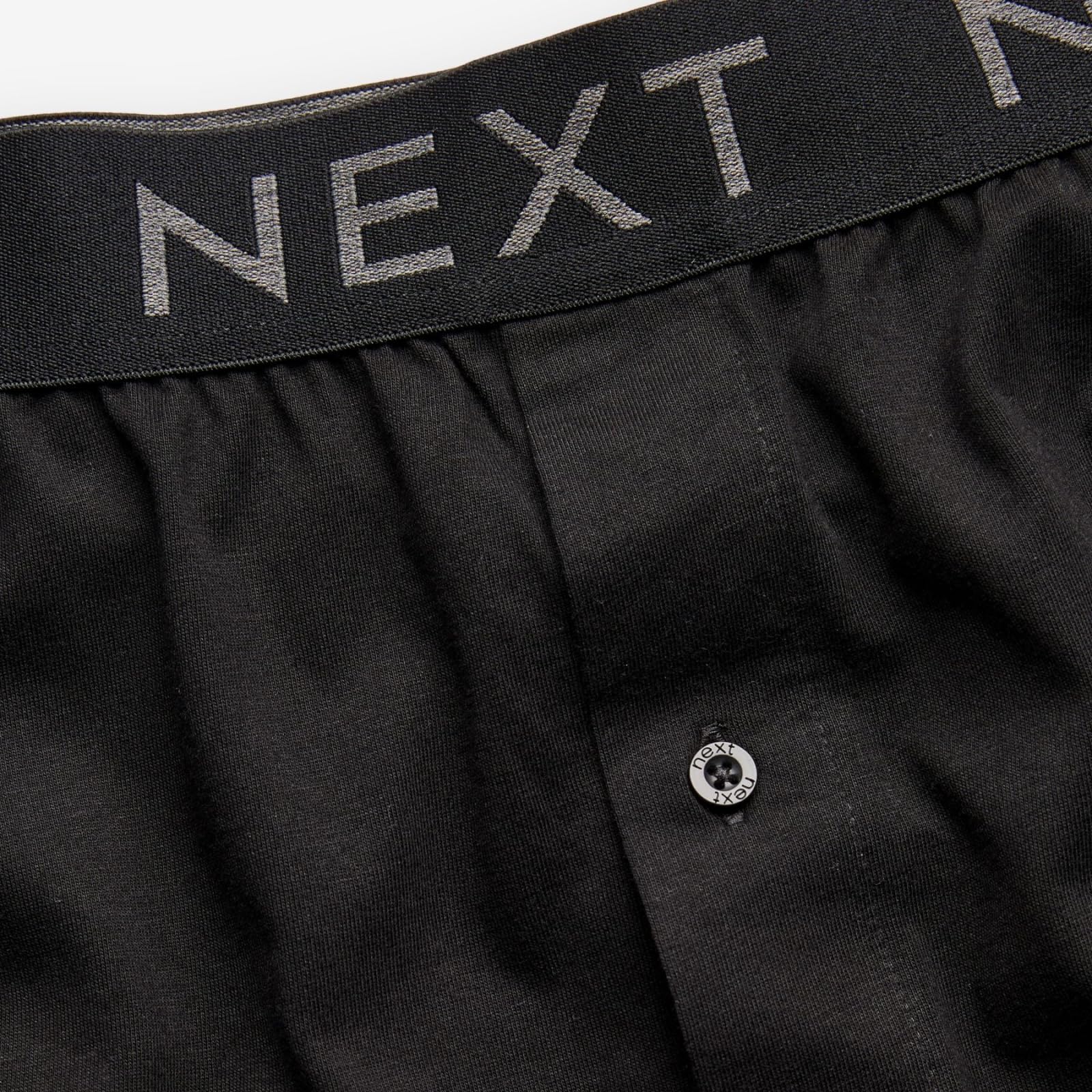 NEXT Boxer da Uomo in Jersey 100% Cotone - Intimo con vestibilità Comoda e Fascia Elastica in Vita - Confezione da 10 Mutande