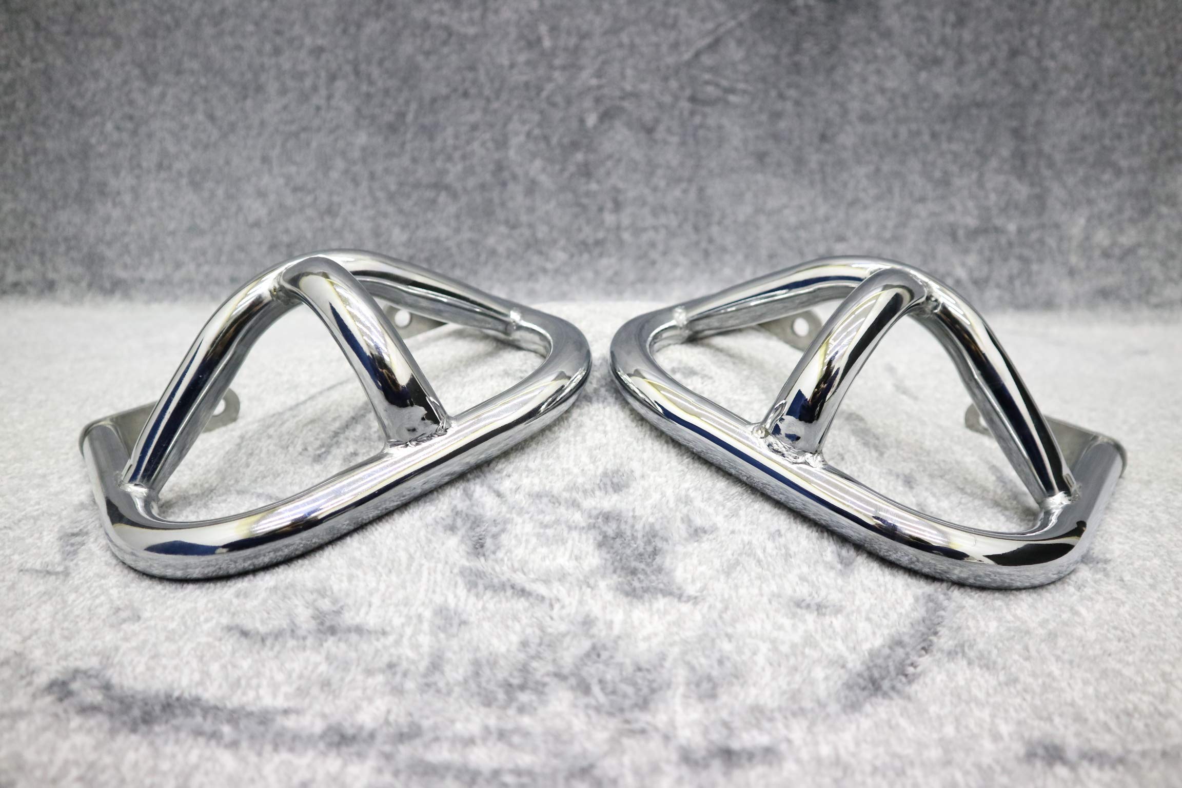 GS400 エンジンガード メッキ ステー付 /GS400E GS400Lキジマ