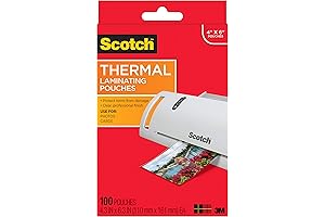 Scotch Thermal Laminating Pouches: Ultimate Protection for Valued Documents