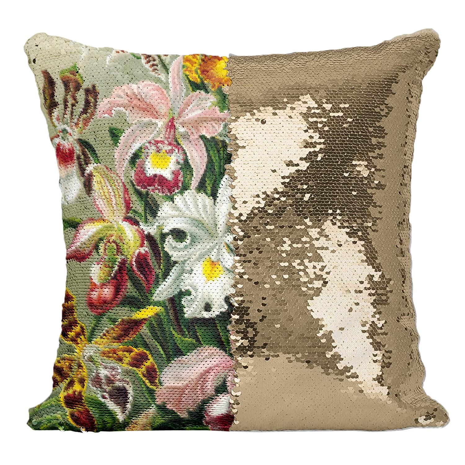 Coussin paillettes doré sublime votre canapé style bohème chic