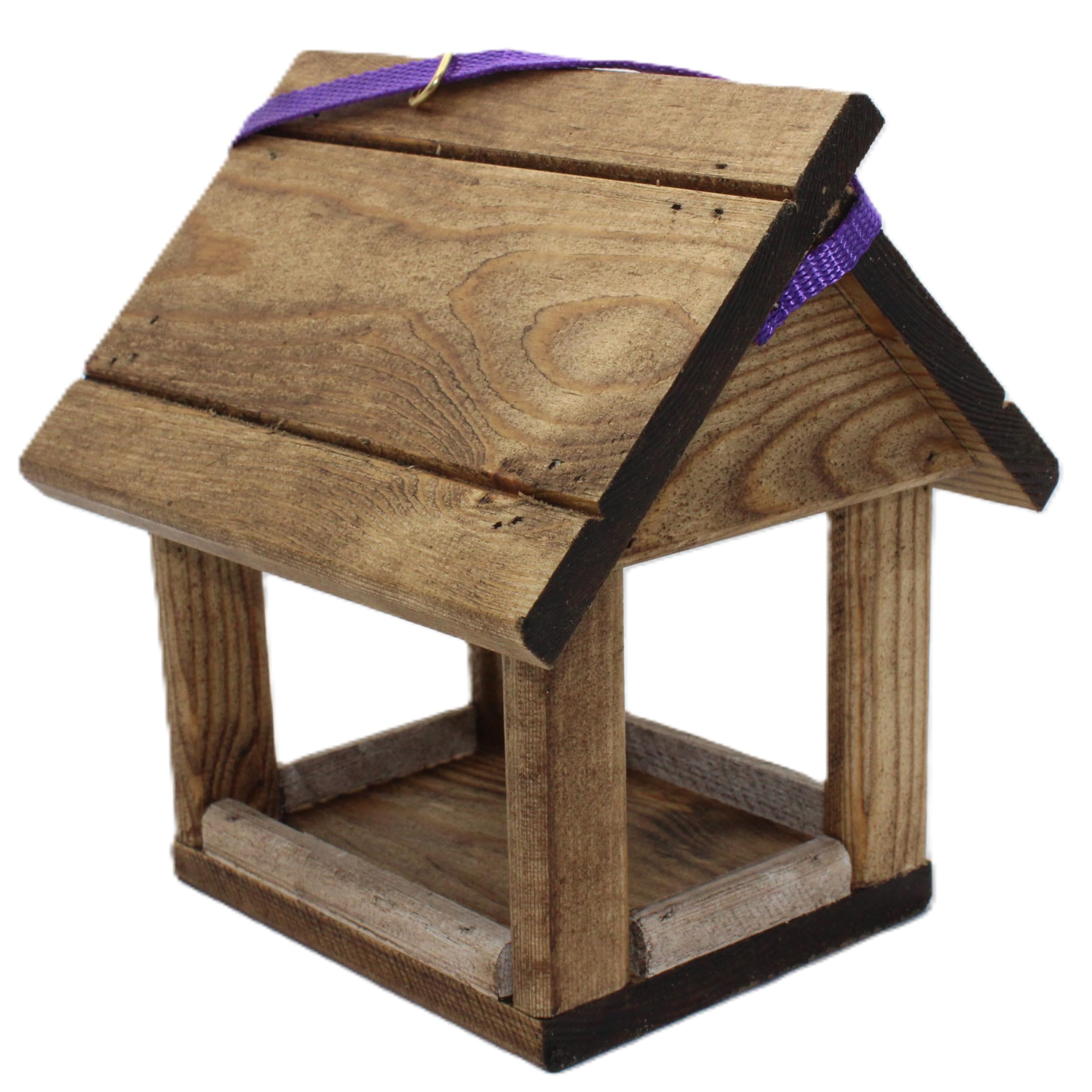Comedero para pajaros Sparrow con bolsita pequeña de Comida para pajaros Silvestre.