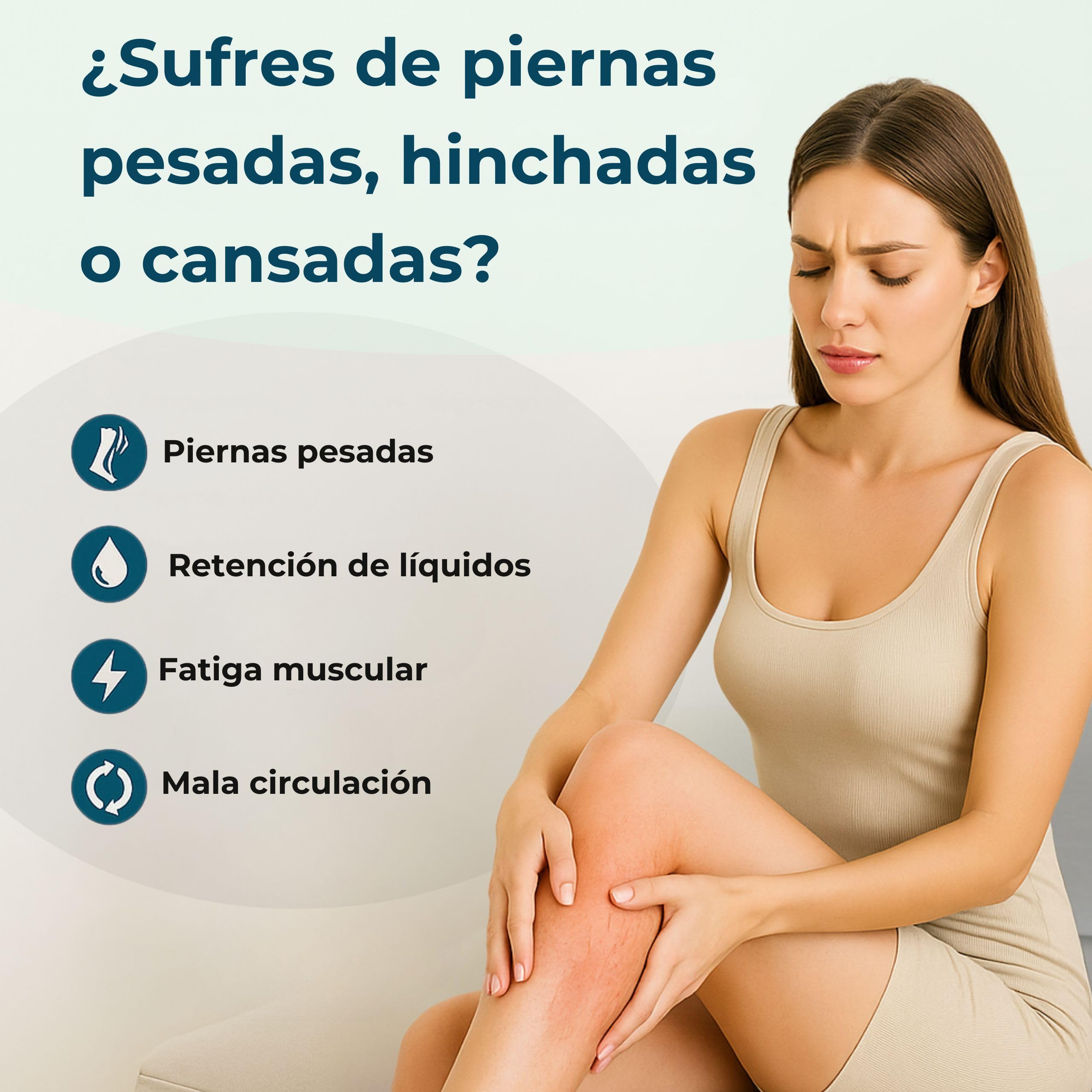 Presoterapia para Casa - Botas para Piernas Cansadas Mejora la Circulacion - Masajeador de Pies y Piernas - Maquina Profesional de Drenaje Linfatico - Alivia el Dolor de Pierna