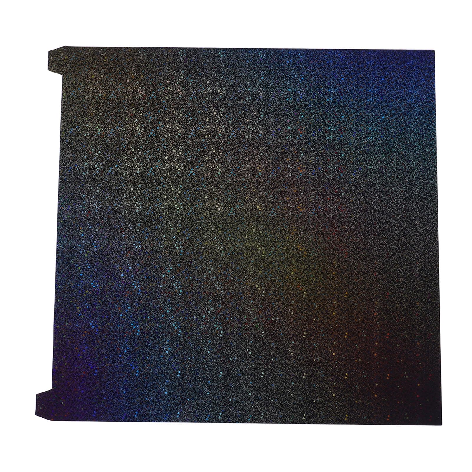 Generic Piastra di Costruzione per Stampante 3D Rivestita PEI per Letto di Stampa Liscio Ad Alta Adesione K2 Plus 370x370 Mm