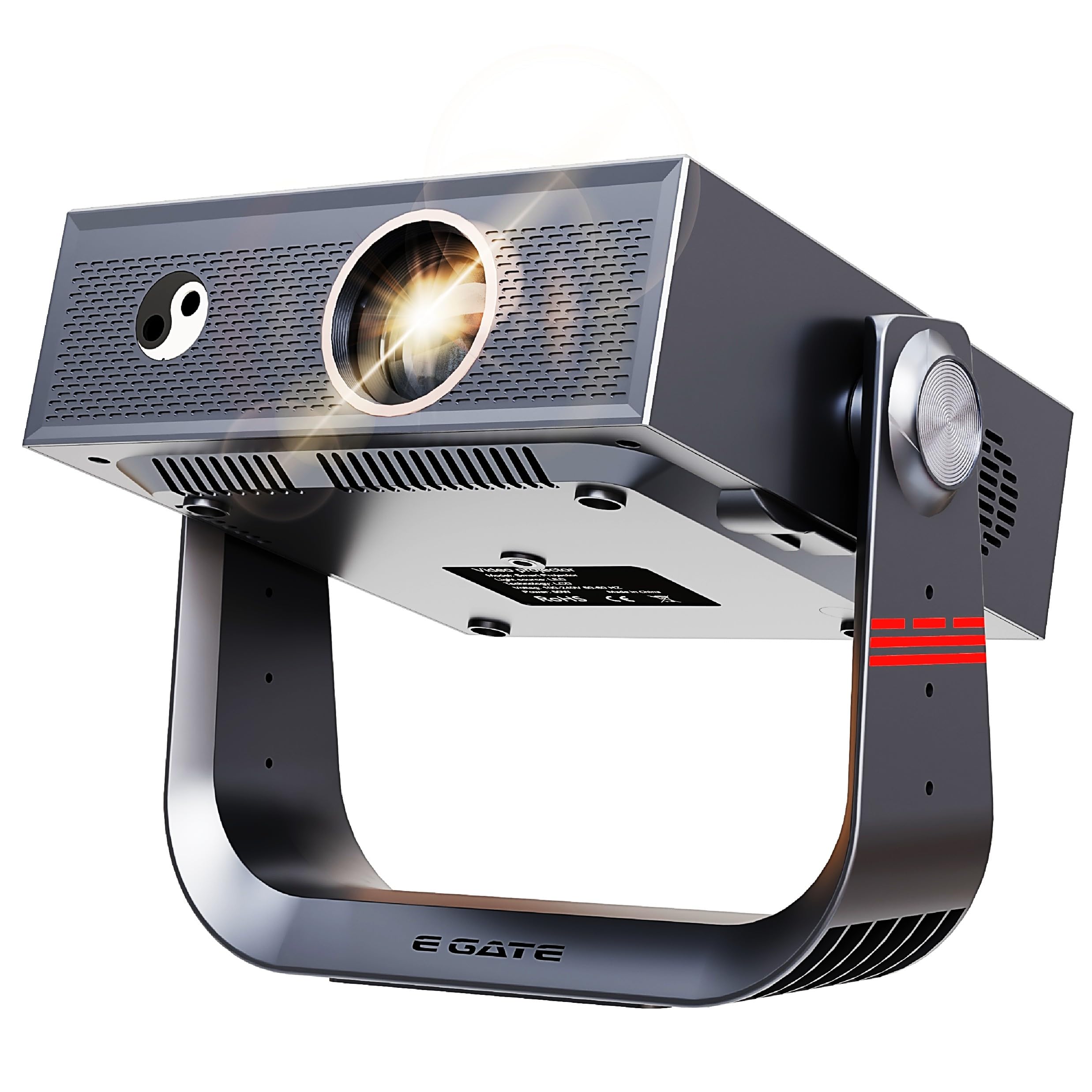 E Gate Zen 8X | Fully Automatic Projector 4K Ultra HD | Certified Google TV Stick Inside | 100% DustFree Sealed Engine | Ultra Short Throw |800 ISO | 1080p Native | 2GB-16GB |Voice Remote, ChromeCast-image-6
